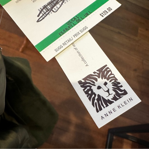 Anne Klein Olive Green Blazer - Picture 3 of 13